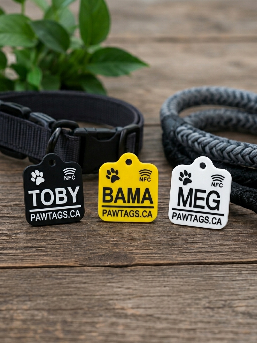 PawTags — Clark, Bama and Meg tags